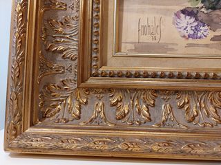 Cuadro antiguo del pintor F. Nohales de 1978