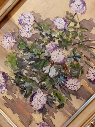 Cuadro antiguo del pintor F. Nohales de 1978