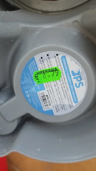 Comedero doble mascota con botella agua