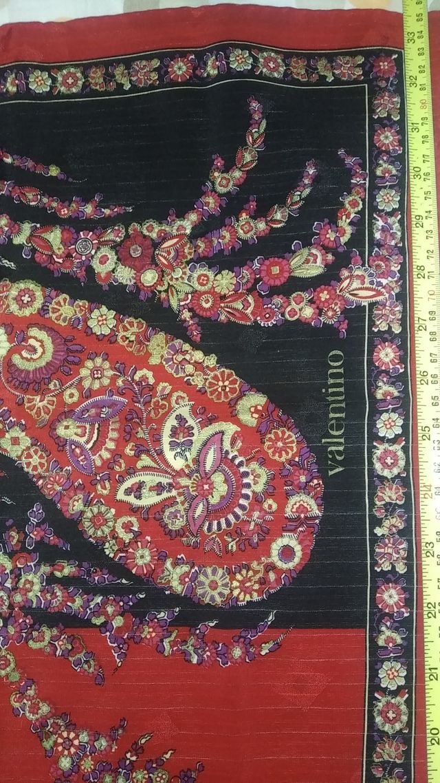 Foulard Valentino serie Stratos 100% seta