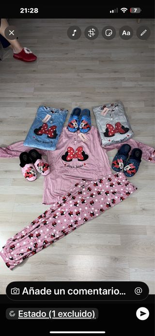 Pijama Minnie Mouse
