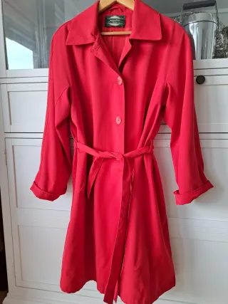 Gabardina Jaspal Roja Mujer