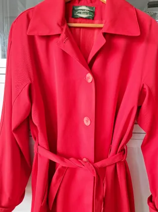 Gabardina Jaspal Roja Mujer