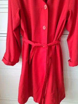 Gabardina Jaspal Roja Mujer