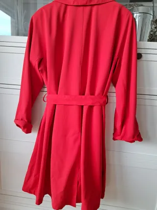 Gabardina Jaspal Roja Mujer