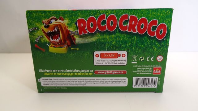 Juego Roco Croco de Goliath. Como nuevo. +4 años