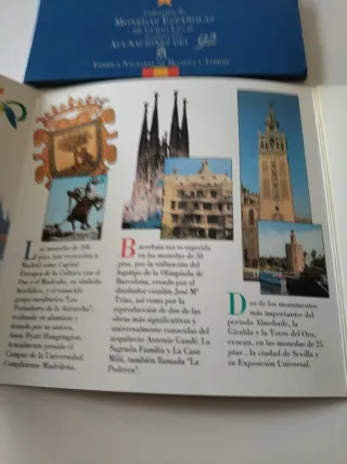 Cartera Monedas Españolas 1992