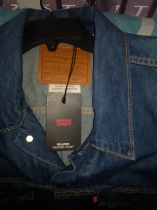 Chaqueta Levi's tejana azul nueva