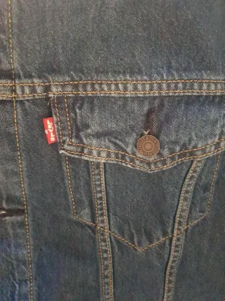 Chaqueta Levi's tejana azul nueva