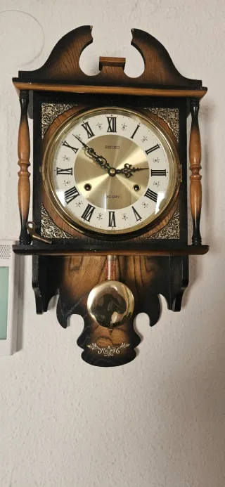 Reloj de Pared Seiko 30 Días
