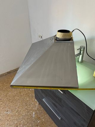 Campana extractora de cocina acero inoxidable