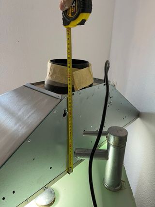 Campana extractora de cocina acero inoxidable