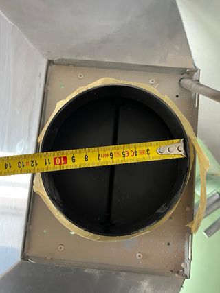 Campana extractora de cocina acero inoxidable