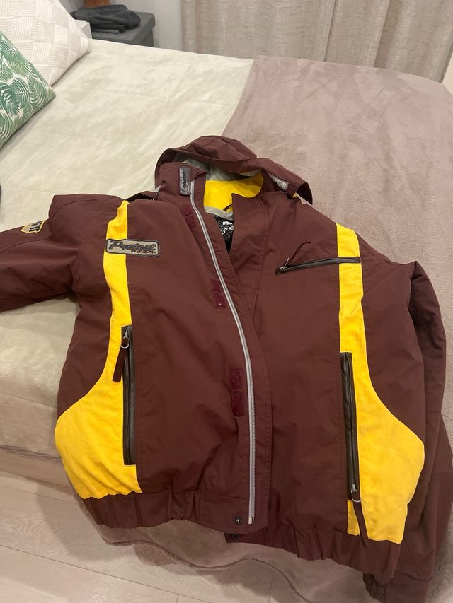 Chaqueta Protest 93 Marrón y Amarilla/de snowboard