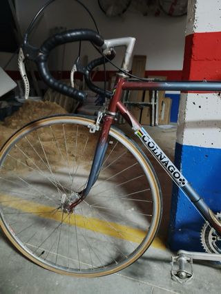 Bicicleta de carretera clásica