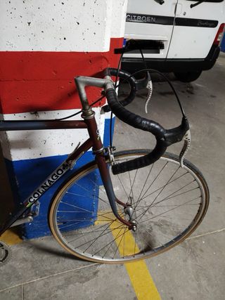 Bicicleta de carretera clásica