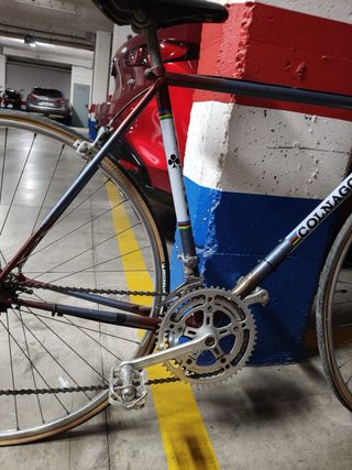 Bicicleta de carretera clásica