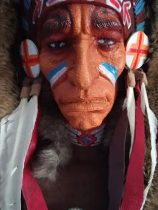 Maschera da parete Nativi Americani