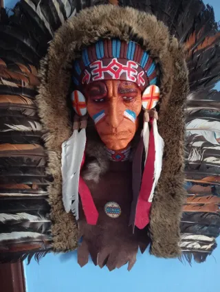 Maschera da parete Nativi Americani