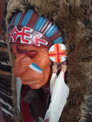 Maschera da parete Nativi Americani