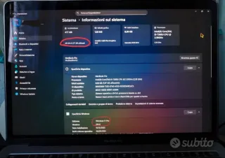 MacBook Pro 13 2017 512GB SSD Grigio