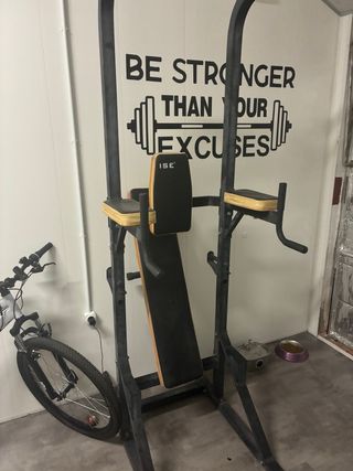 Banco de entrenamiento multifunción