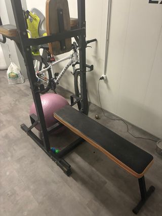 Banco de entrenamiento multifunción