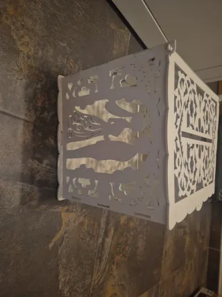 Boda Caja para cartas de boda blanca