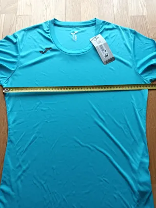 Camiseta Joma Azul turquesa flúor Talla 2XL Nuevo
