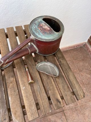 Regadera japonesa de cobre