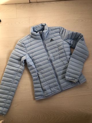 Plumas Adidas Azul Mujer