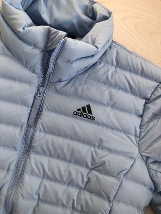 Plumas Adidas Azul Mujer