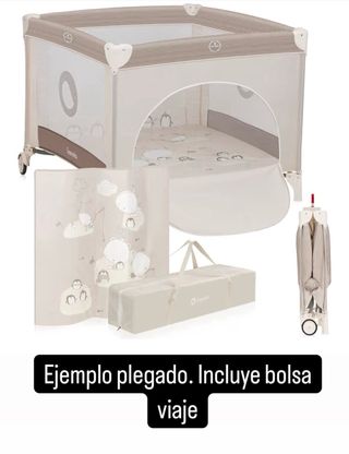Parque infantil/Cuna de viaje +colchón adicional