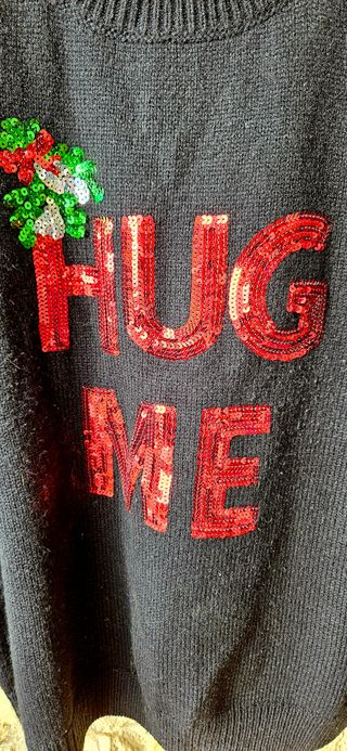 Jersey Navidad Ugly Xmas lentejuelas