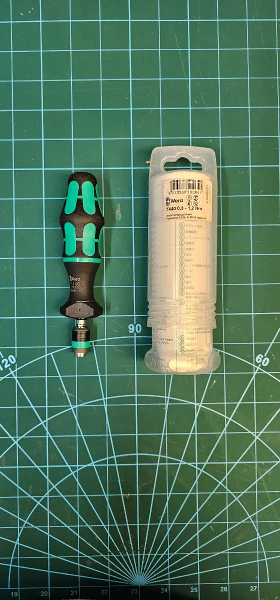 Destornillador dinamométrico Wera