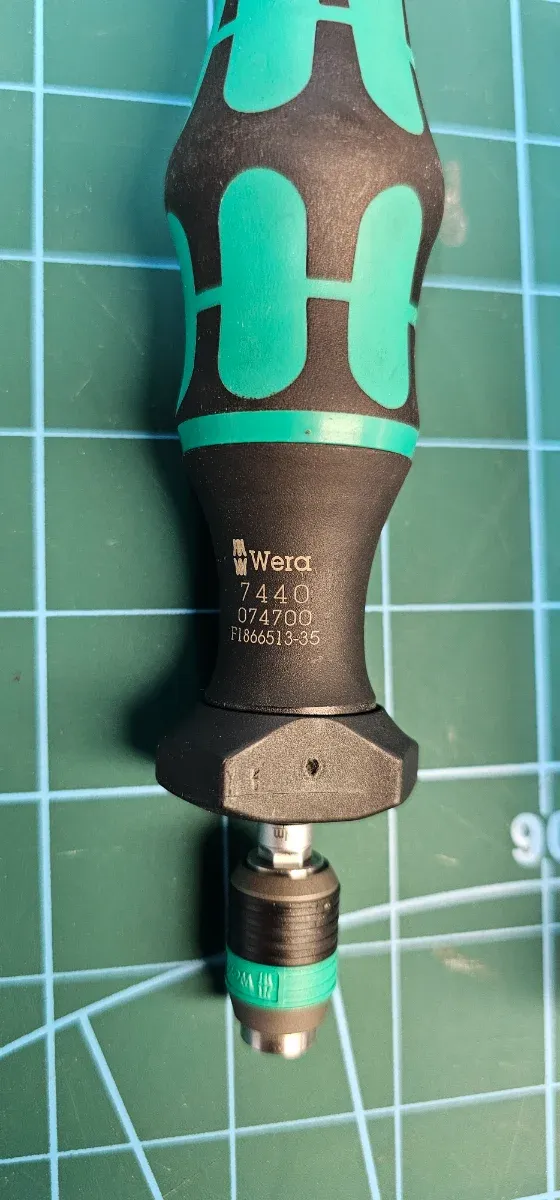 Destornillador dinamométrico Wera