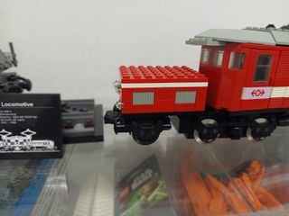 Lego Tren locomotora cocodrilo set 4551 motorizado