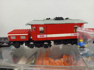 Lego Tren locomotora cocodrilo set 4551 motorizado
