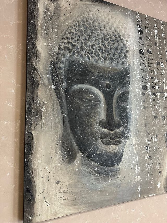 Cuadro Buda Zen Abstracto