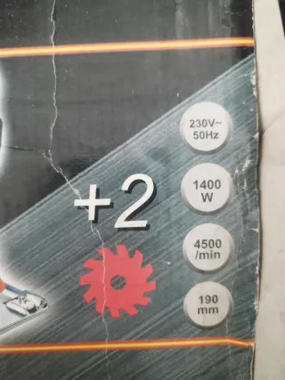 Sierra Circular Builder 1400W Láser