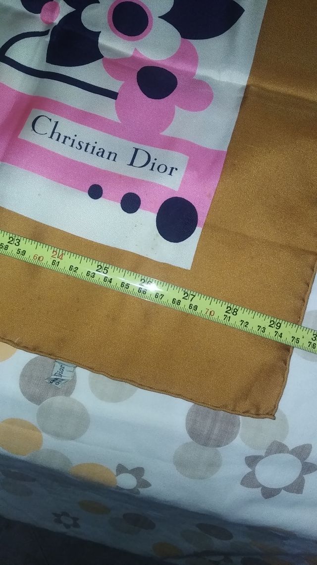 Foulard Dior in seta pura made in France