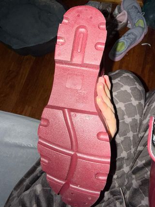 Botas de agua Venca color granate