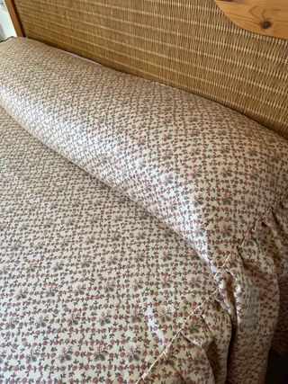 Colcha de entretiempo floral