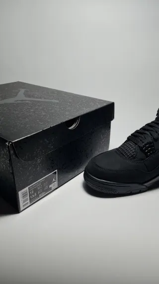 Air Jordan 4 Black Cat size 46