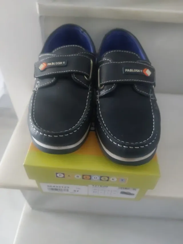 Náuticos Pablosky Azul Marino Talla 37.1 SOLO USO