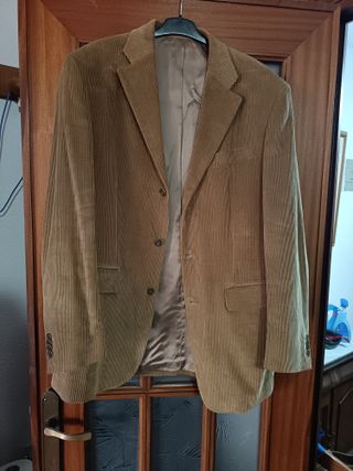 Americana de pana hombre