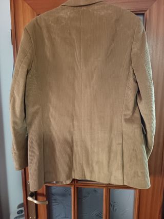 Americana de pana hombre