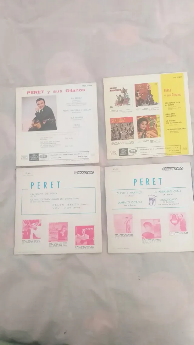 Lotes de Discos de Vinilo Peret