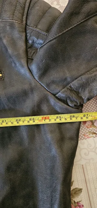 Chaqueta Piel Moto Búfalo Vintage 5XL