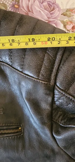 Chaqueta Piel Moto Búfalo Vintage 5XL